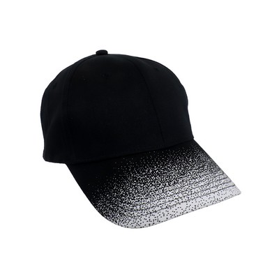 Constructed 6-Panel Speckle Bill Accent Cap